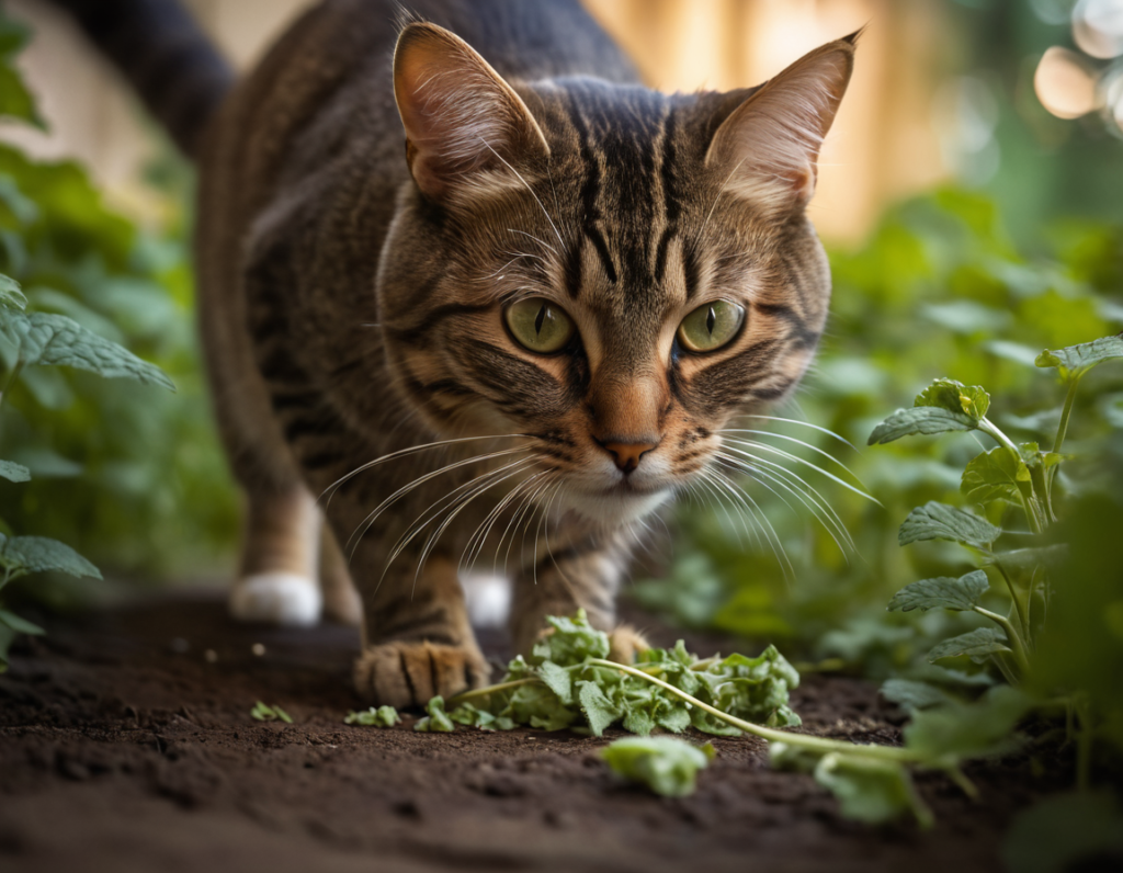 herbe à chat